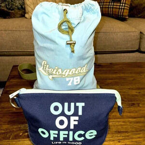 💥Life is Good Bundle of 2 Bags/Backpack